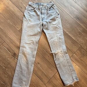 Vintage straight leg Levi jeans
